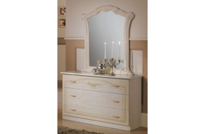 Комод с зеркалом Ирина (беж)