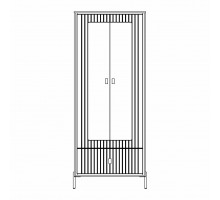 Шкаф комбинированный в гостиную Люксор МН-042-02