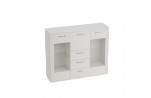 Широкий комод с баром для гостиной Элана 